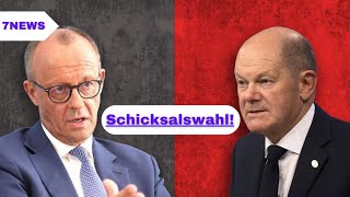 Merz fordert Neuwahlen am 19 Januar – Scholz laviert [upl. by Aigneis]