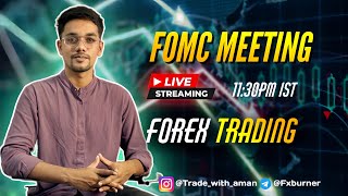 FOMC NEWS  XAUUSD LIVE TRADING  FOREX LIVE TRADING  180924 tradewithaman16 [upl. by Aietal]