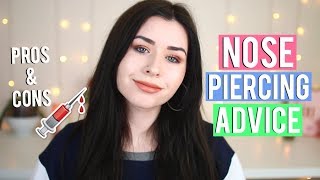 Nose Piercing Cons You NEED To Know Before Getting Your Nose Pierced [upl. by Audres]