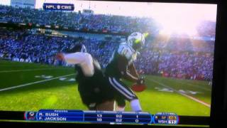 Rex Ryan and Santonio Holmes Chest Bump [upl. by Alwyn]