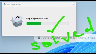 Autodesk 3dsmax and AutoCAD 2024 installation not starting SOLVED [upl. by Limaj]