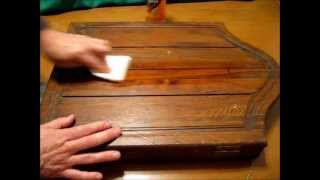 Restore Filthy Antique Wood and Furniture Fast and Simple [upl. by Ives]