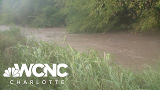 Tracking flooding in the Charlotte area [upl. by Connors]