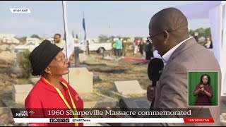 Human Rights Day  Commemorating the 1960 Sharpeville Massacre starts at the Phelindaba cemetery [upl. by Sherilyn541]