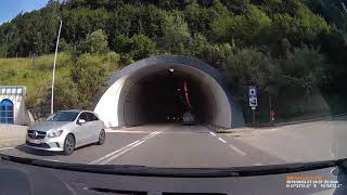 Fernpass 2019 auto route 179 in Tirol Oostenrijk [upl. by Audly]