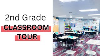 2nd Grade Classroom Tour 2023  Classroom Set Up [upl. by Adyaj899]