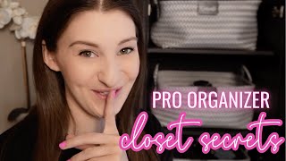 CLOSET ORGANIZATION HACKS FROM A PROFESSIONAL ORGANIZER  Have You Tried these Organization Ideas [upl. by Slavic]