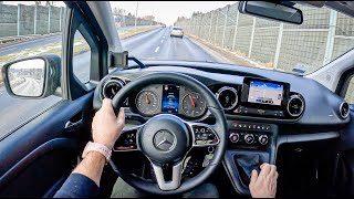 NEW Mercedes Citan II Tourer 2022 15 110 CDI 95HP  POV Test Drive 1055 Joe Black [upl. by Chui]