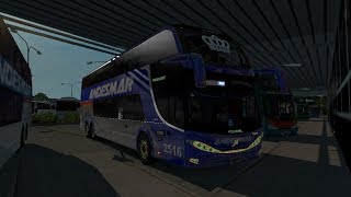 RETIRO  MENDOZA  ETS 2 ARGENTINA BUS MOD ANDESMAR [upl. by Apollo]