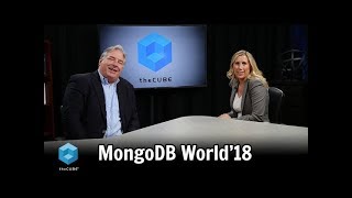 MongoDB World18 Meagen Eisenberg MongoDB  CUBEConversation June 2018 [upl. by Chandos774]