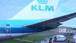 Old pre flight safety video KLM Boeing 747 [upl. by Anerak]