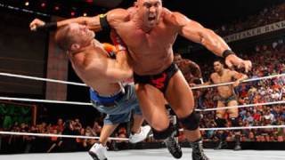 Raw John Cena vs The Nexus  6on1 Handicap Match [upl. by Sirod]