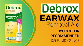 Debrox Earwax Removal Aid  earwax removal drops  earwaxremoval earwax eardrop [upl. by Charmain]