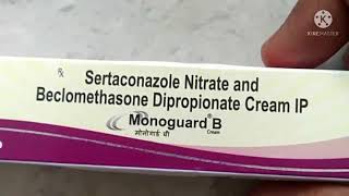 Monoguard B Cream Sertaconazole Nitrate And Beclomethasone Dipropionate Cream IP एलर्जी फंगल दम्मा [upl. by Thurnau117]