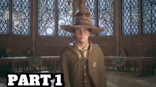 Hogwarts lagecy  sorting hat ceremony  part 1 walkthrough [upl. by Cos]