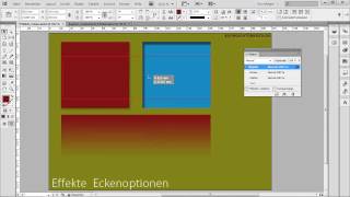 Runde Ecken und andere Effekte  Adobe InDesign CS6 [upl. by Longfellow]