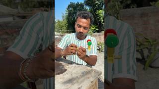 Making A toy car 🚗 with clip pain ￼ rubber band ￼and cap ￼Bengali mini blog shorts😱 [upl. by Amek348]