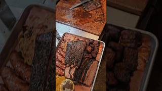 brisket porkribs sausage pulledpork dinner texas bbq barbecue estoesbbq arre arlington 🔥🔥 [upl. by Noswal]