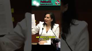 ¡Esta senadora SOLITA detiene la reforma judicial claudiasheinbaum reformajudicial amparo [upl. by Ecinaj673]