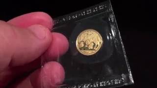 2013 Chinese Gold Panda 120 Ounce  Mint Sealed [upl. by Ailana100]