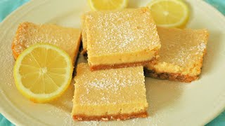 Easy Lemon Bars with Graham Cracker Crust [upl. by Hatokad]