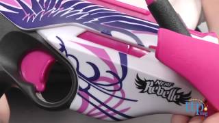 Nerf Rebelle Pink Crush from Hasbro [upl. by Cadmann942]