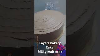 Layers bakery Milky malt cake recipe uploaded [upl. by Naujahs495]