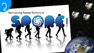 Recreating human evolution in Spore 2 [upl. by Vinna]