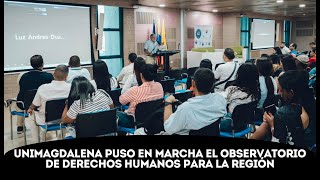 Con la presentación del Observatorio de Derechos Humanos se conmemoró Día del Administrador Público [upl. by Innor319]