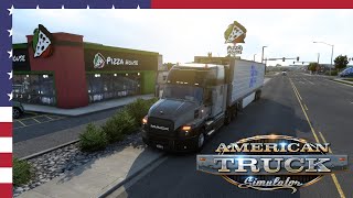 Nachtfahrt amp Pizza zum Frühstück  American Truck Simulator 088 [upl. by Ellatsyrc]