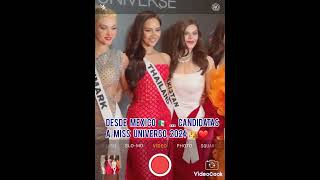 Candidatas a Miss Universo 2024 [upl. by Odericus94]