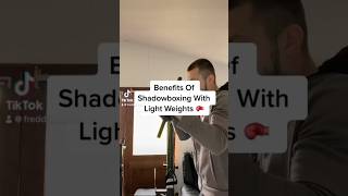 Shadowboxing With Weights shorts fitness boxing fyp [upl. by Bowden]