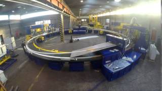 Time Lapse Winding of the Poloidal Field coils conductors during factory acceptance tests [upl. by Ilwain]