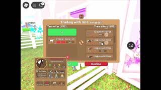 Should I do this offer for my v1 val wFL Wild horse islands Roblox [upl. by Eelloh]