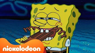 SpongeBob Sells Chocolate 🍫  More Iconic Food Moments  Nickelodeon UK [upl. by Davidde]