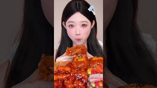 China food show shrots mukbang rion100k asmreating [upl. by Loni]