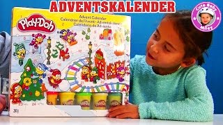 PlayDoh Adventskalender 2015  Knetmasse Spaß Knete  Kanal für Kinder [upl. by Nonnairb511]