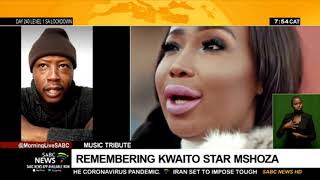 Remembering Kwaito star Mshoza Friend Nkosinathi Mzambiya Zwane describes her as loving person [upl. by Martyn975]