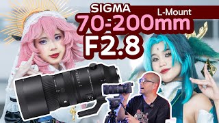 รีวิว SIGMA 70200mm F28 DG DN OS Sports เลนส์เทเล LMount ถ่ายละลายหลัง เบา โฟกัสไวกับ Lumix S5 II [upl. by Odille]