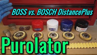 Purolator Oil Filters Cut Open  vs BOSCHFRAM [upl. by Gnuj161]