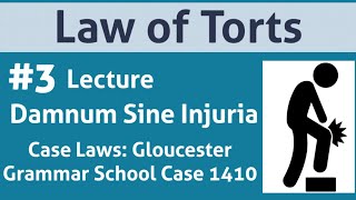 Law of Torts Damnum Sine Injuria with Case Law [upl. by Belita]