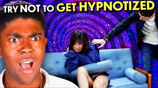 Skeptics Try Not To Get Hypnotized For The First Time  React [upl. by Lorene536]