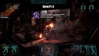 Mechwarrior 5 Mercenaries  Legend of the Kestrel Lancers DLC  Final Mission  Sarna Pt 6 [upl. by Nabe]