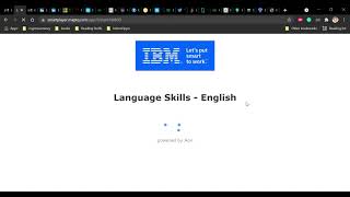 IBM English Language Assessment 2021 25th Sept 2021 [upl. by Kalfas]