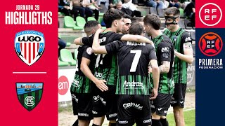 Resumen PrimeraFederación  CD Lugo 43 Sestao River Club  Jornada 29 Grupo 1 [upl. by Artinek]