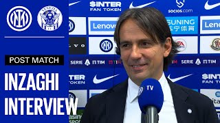 INTER 21 VENEZIA  INZAGHI EXCLUSIVE INTERVIEW SUB ENG 🎙️⚫🔵 [upl. by Oigaib]