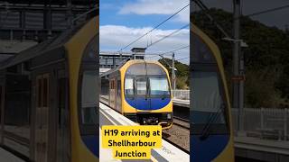 H set H19 arriving at Shellharbour Junction [upl. by Eldreda893]