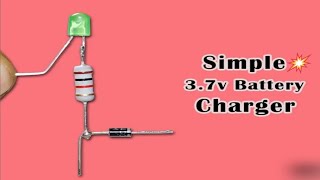 37v battery charger circuit diagram  Very Easy shorts [upl. by Adnir]