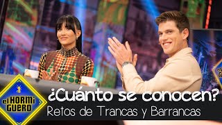 ¿Cuánto se conocen Aitana y Miguel Bernardeau Trancas y Barrancas lo prueban  El Hormiguero [upl. by Survance]