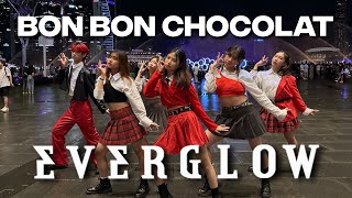 KPOP IN PUBLIC  ONE TAKE BON BON CHOCOLAT  EVERGLOW에버글로우  SINGAPORE DANCE COVER OPEROSE [upl. by Wendin]